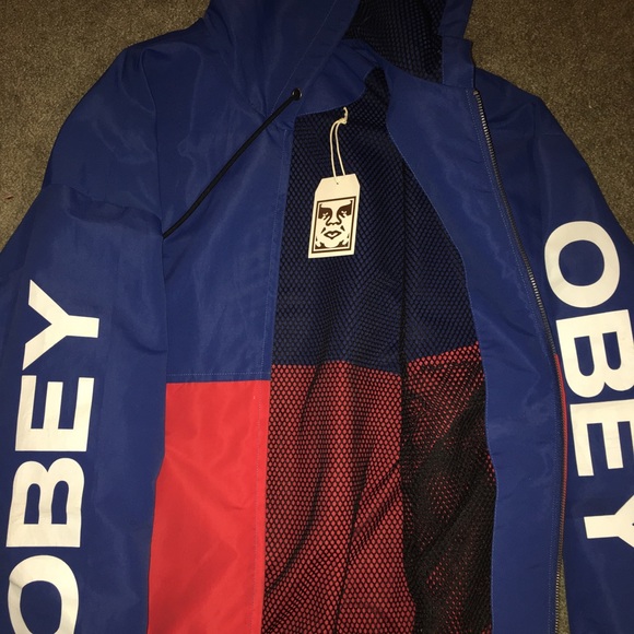 Obey Waterproof Jacket - Picture 2 of 2